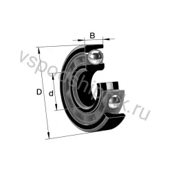 Подшипник B7040-E-T-P4S-DBA50 FAG