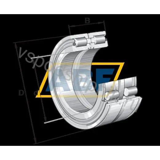 Цилиндрический роликовый подшипник SL045034-D-PP INA