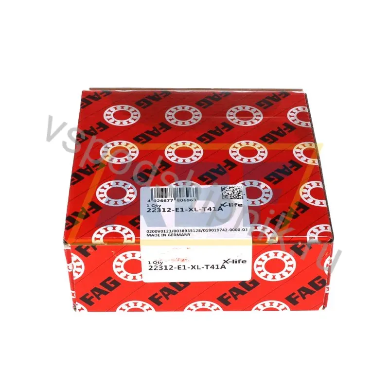Сферический роликовый подшипник 22312-E1-XL-T41A FAG 360