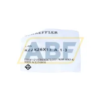 Игольчатый роликовый подшипник с сепаратором K22X26X13-A/0-7 INA
