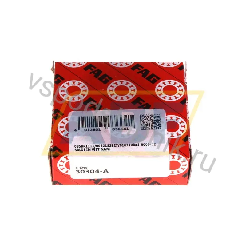 Конический роликовый подшипник однорядный 30304-A FAG 360