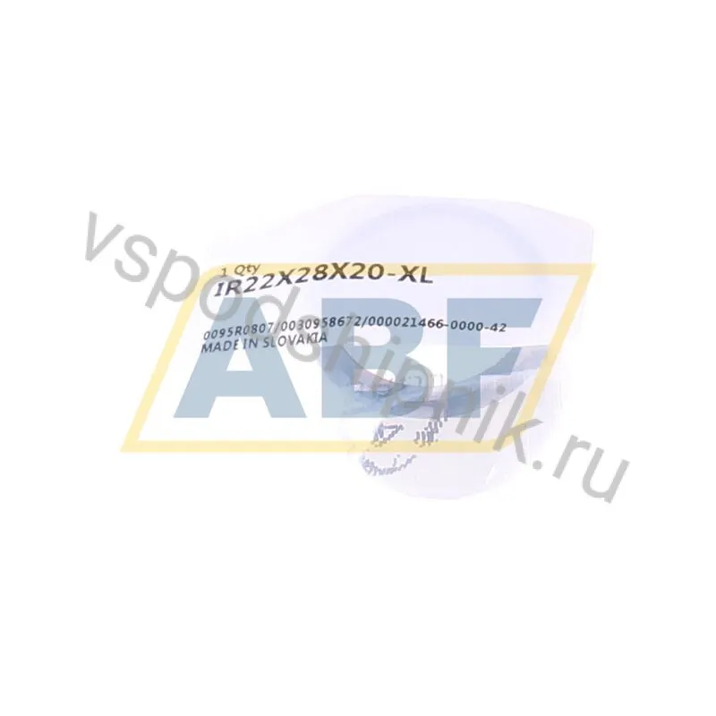 Игольчатый роликовый подшипник с сепаратором IR22X28X20-XL INA 360