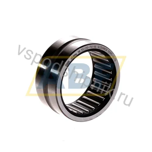 Игольчатый роликовый подшипник с сепаратором NK35/20-TV-XL INA