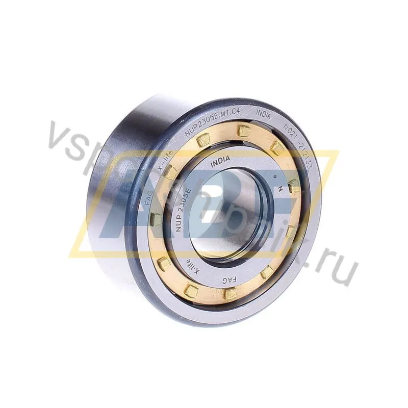 Цилиндрический роликовый подшипник однорядный NUP2305-E-XL-M1-C4 FAG 360