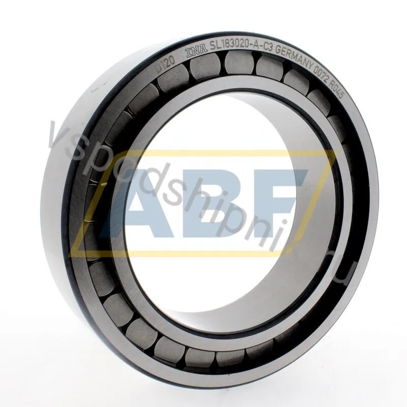 Цилиндрический роликовый подшипник однорядный SL183020-A-C3 INA 360