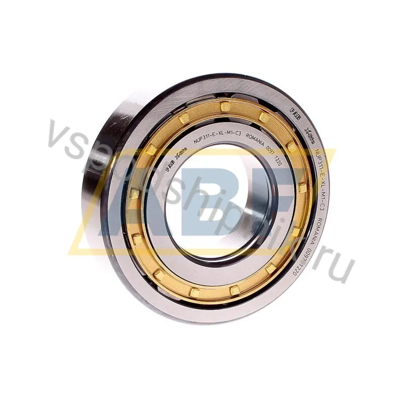 Цилиндрический роликовый подшипник однорядный NUP311-E-XL-M1-C3 FAG 360