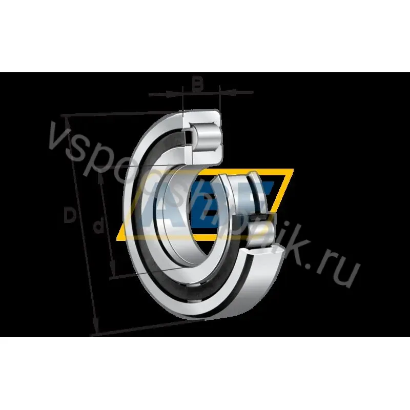 Цилиндрический роликовый подшипник однорядный NUP332-E-M1A-C3 FAG 360