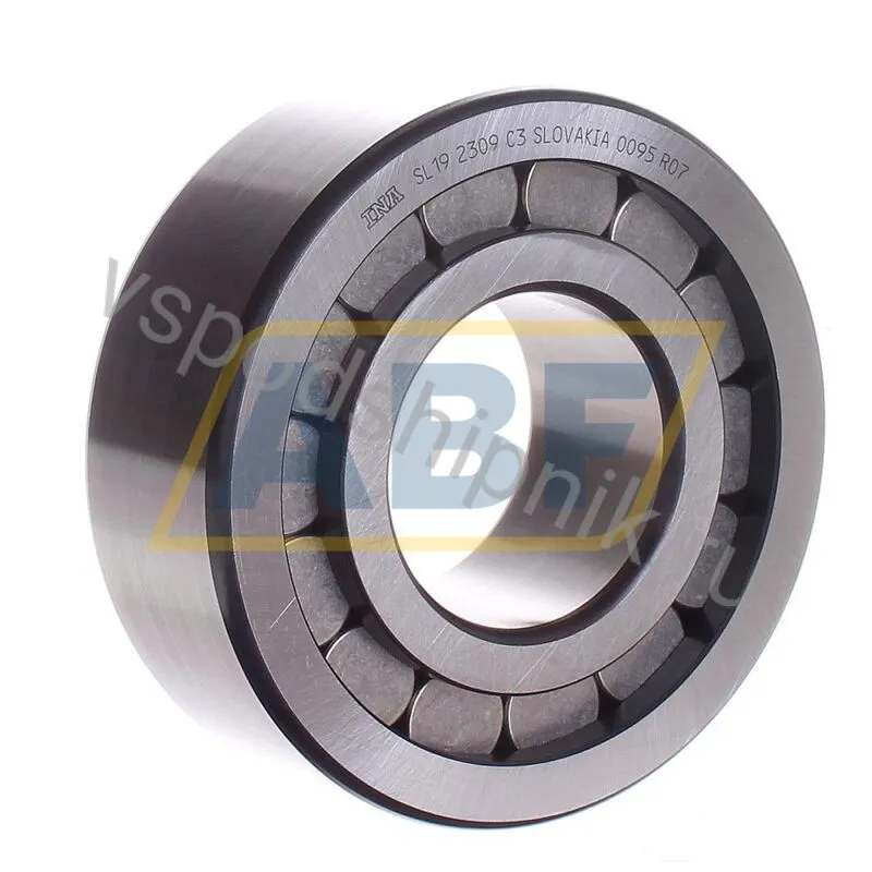 Цилиндрический роликовый подшипник однорядный SL192309-C3 INA 360