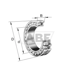 Сферический роликовый подшипник 230/560-BEA-XL-K-MB1-C4 FAG