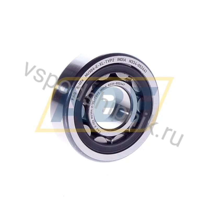 Цилиндрический роликовый подшипник однорядный NU304-E-XL-TVP2 FAG 360