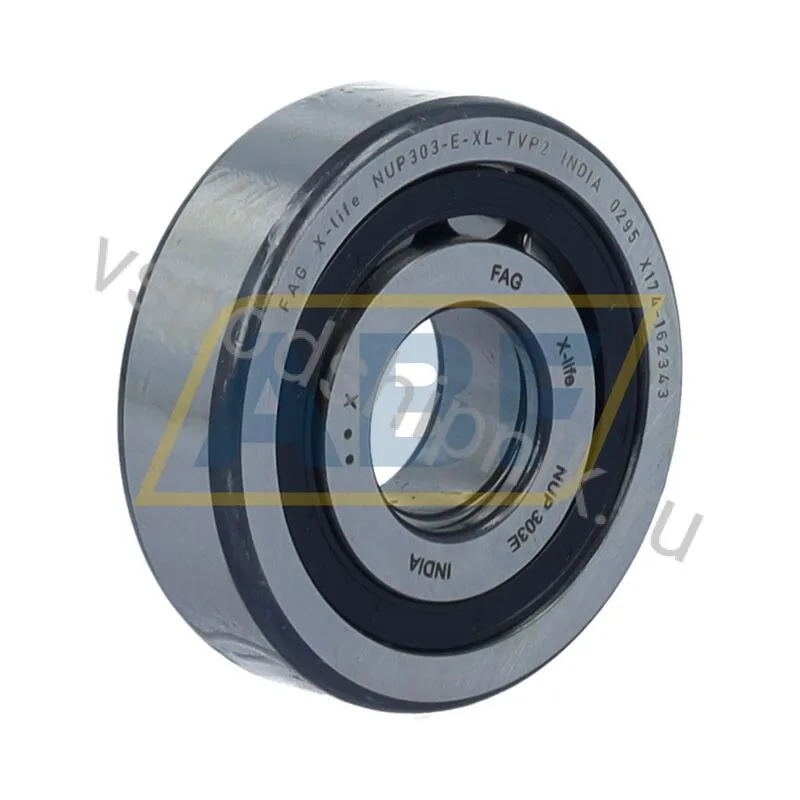 Цилиндрический роликовый подшипник однорядный NUP303-E-XL-TVP2 FAG 360