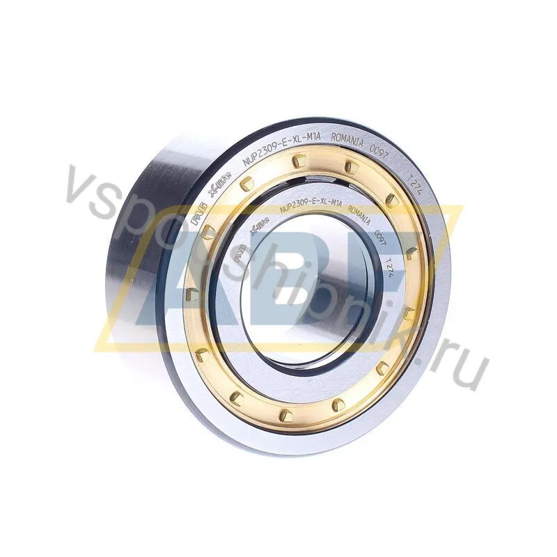 Цилиндрический роликовый подшипник однорядный NUP2309-E-XL-M1A FAG 360