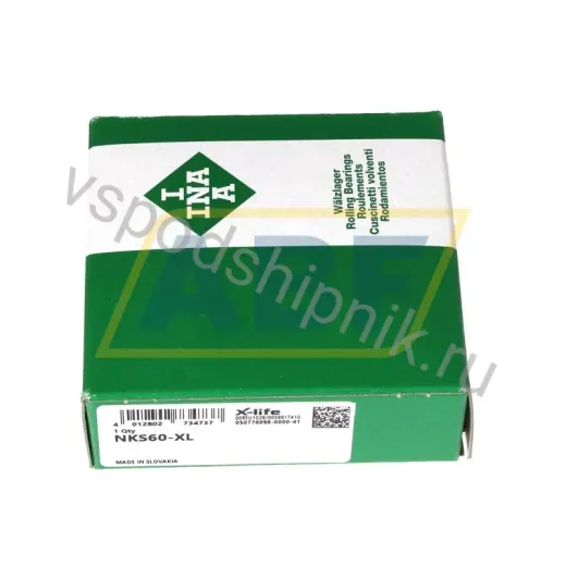 Игольчатый роликовый подшипник с сепаратором NKS60-XL INA