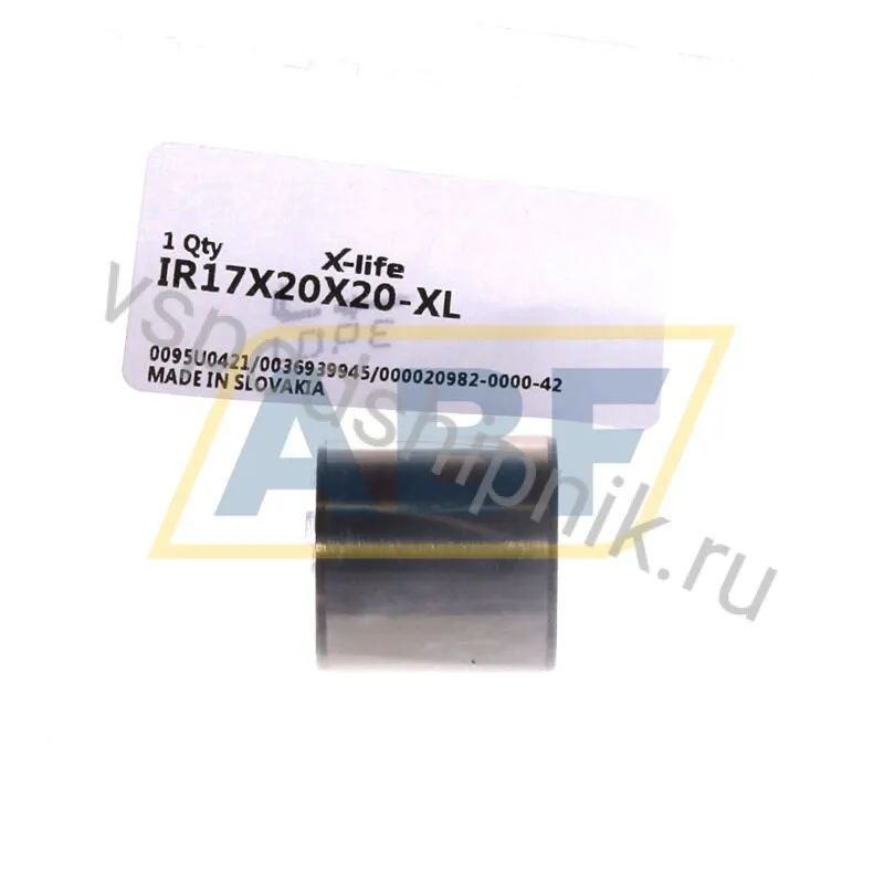 Игольчатый роликовый подшипник с сепаратором IR17X20X20-XL INA 360