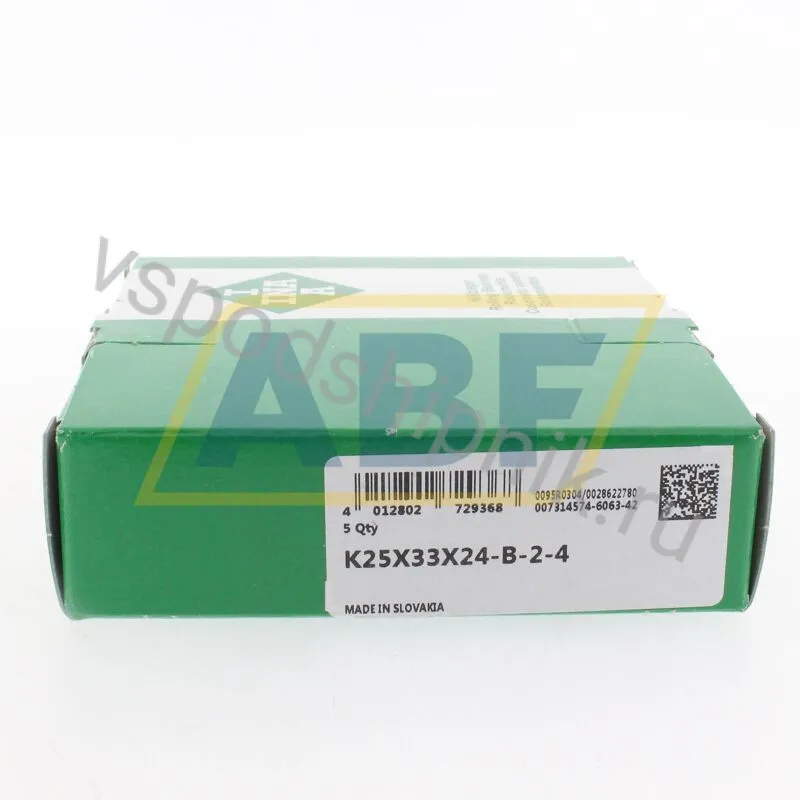 Игольчатый роликовый подшипник с сепаратором K25X33X24-B/-2-4 INA 360