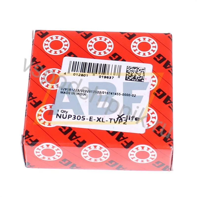 Цилиндрический роликовый подшипник однорядный NUP305-E-XL-TVP2 FAG 360