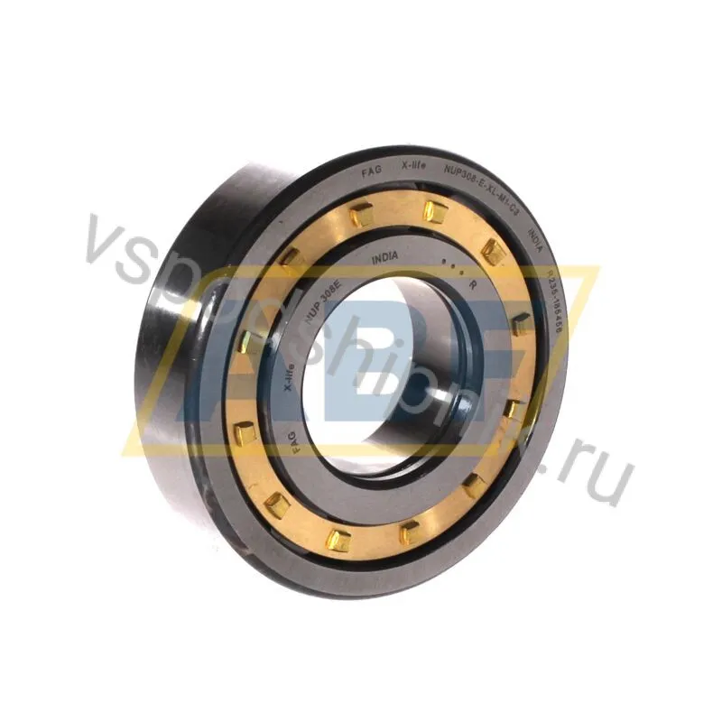 Цилиндрический роликовый подшипник однорядный NUP308-E-XL-M1-C3 FAG 360