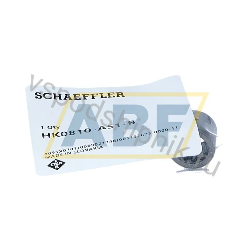 Игольчатый роликовый подшипник с сепаратором HK0810-AS1-B INA 360