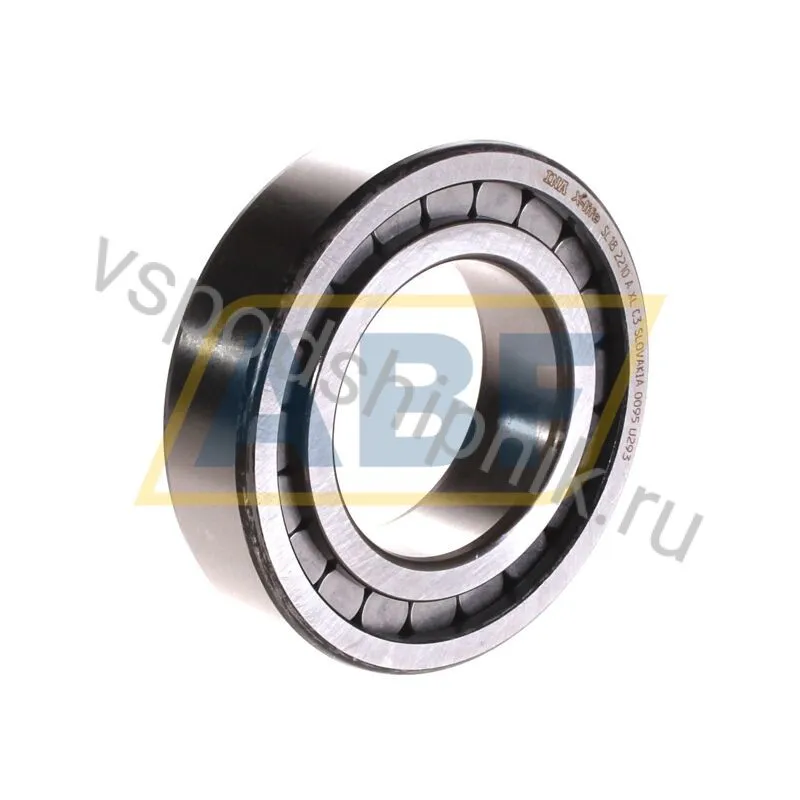 Цилиндрический роликовый подшипник однорядный SL182210-A-XL-C3 INA 360