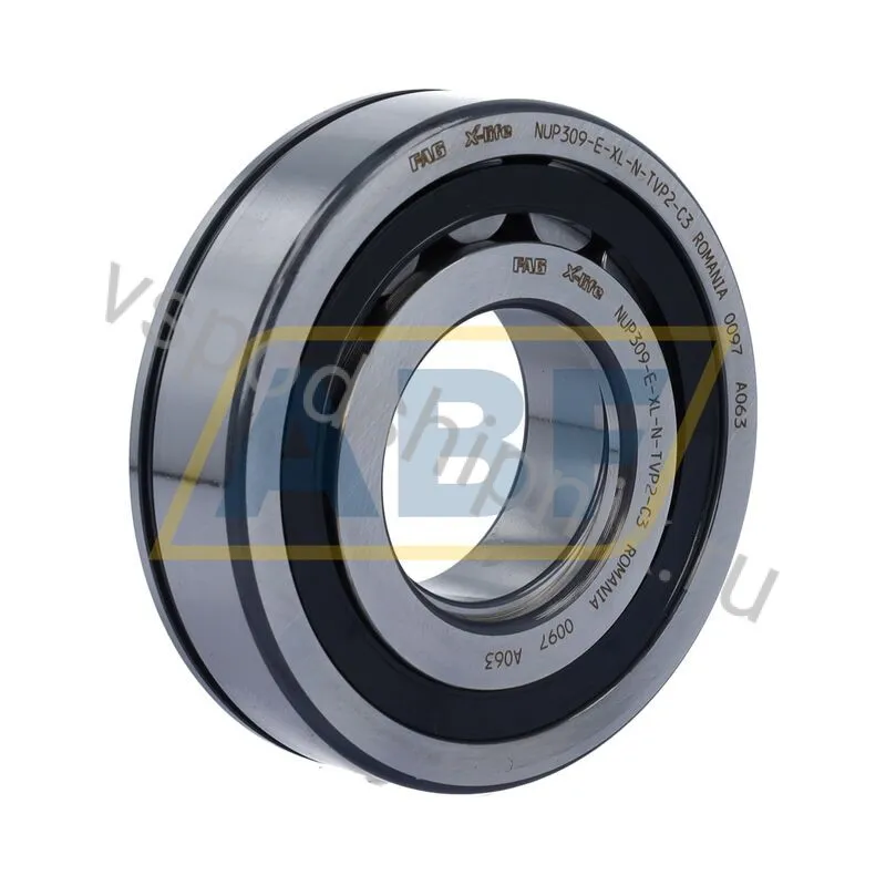 Цилиндрический роликовый подшипник однорядный NUP309-E-XL-N-TVP2-C3 FAG 360