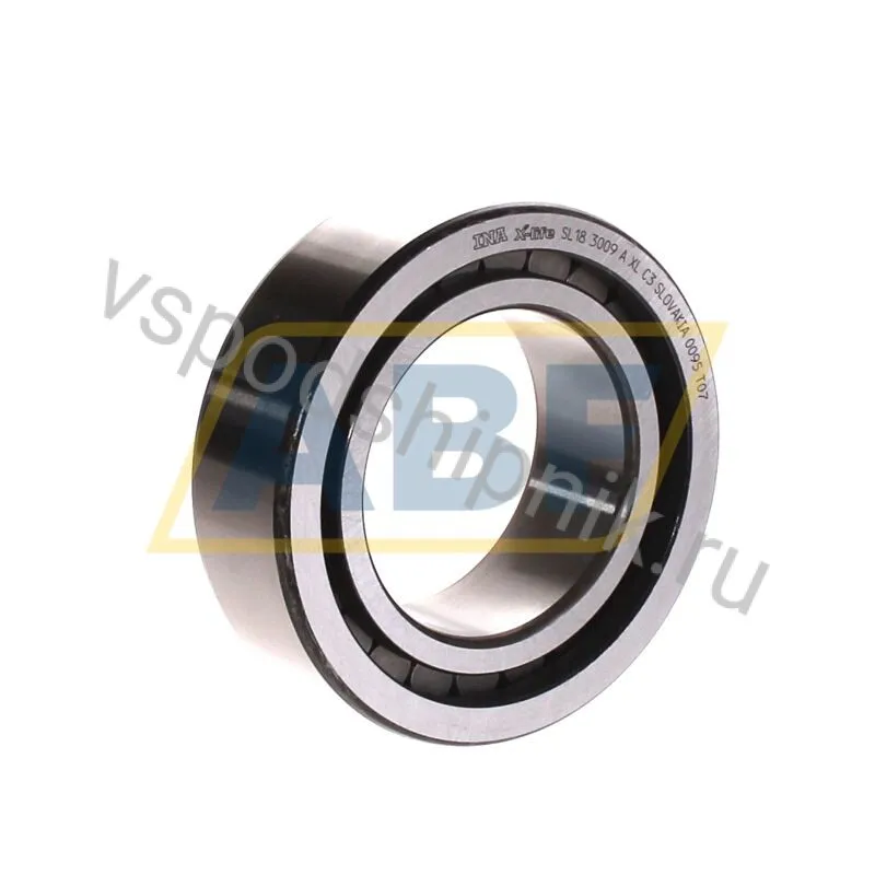 Цилиндрический роликовый подшипник однорядный SL183009-A-XL-C3 INA 360