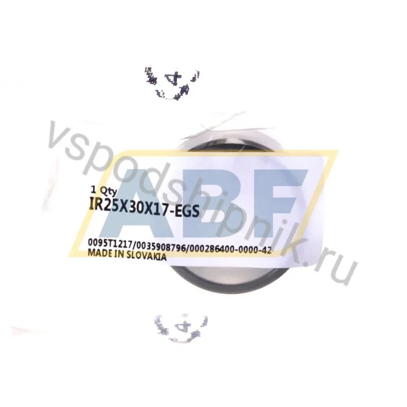 Игольчатый роликовый подшипник с сепаратором IR25X30X17-EGS INA 360