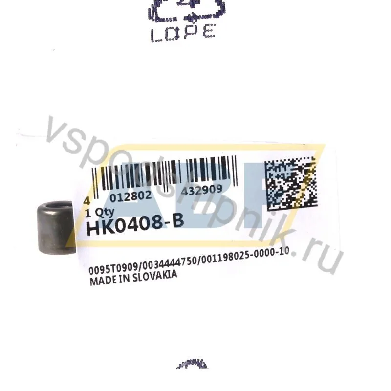 Игольчатый роликовый подшипник с сепаратором HK0408-B INA 360