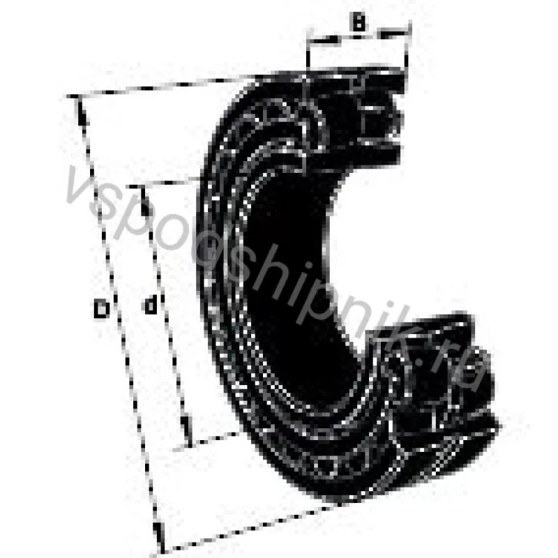 Сферический роликовый подшипник 22309-E1-XL-TVPB FAG 360