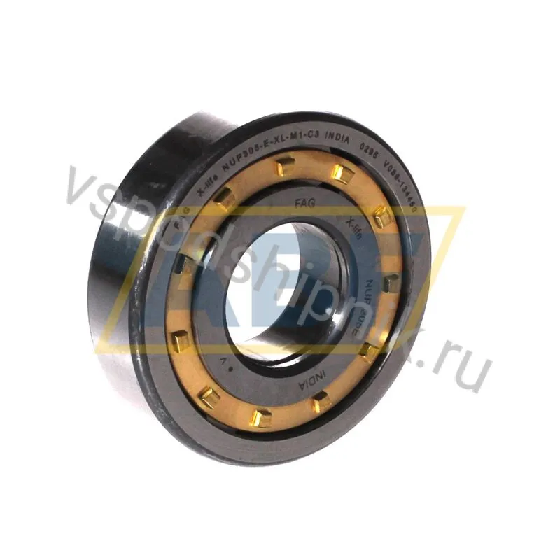 Цилиндрический роликовый подшипник однорядный NUP305-E-XL-M1-C3 FAG 360