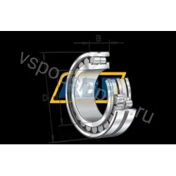 Цилиндрический роликовый подшипник NN3032-AS-K-M-SP FAG