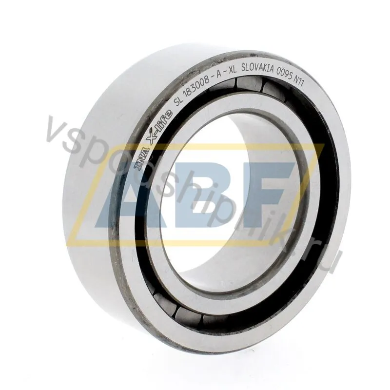 Цилиндрический роликовый подшипник однорядный SL183008-A-XL INA 360