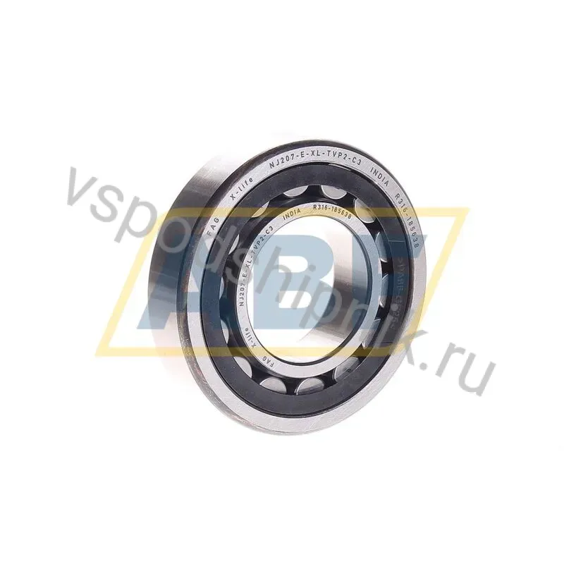 Цилиндрический роликовый подшипник однорядный NJ207-E-XL-TVP2-C3 FAG 360