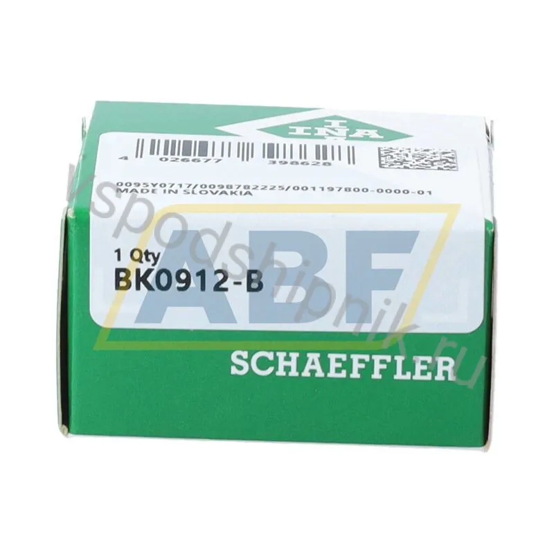 Игольчатый роликовый подшипник с сепаратором BK0912B INA 360