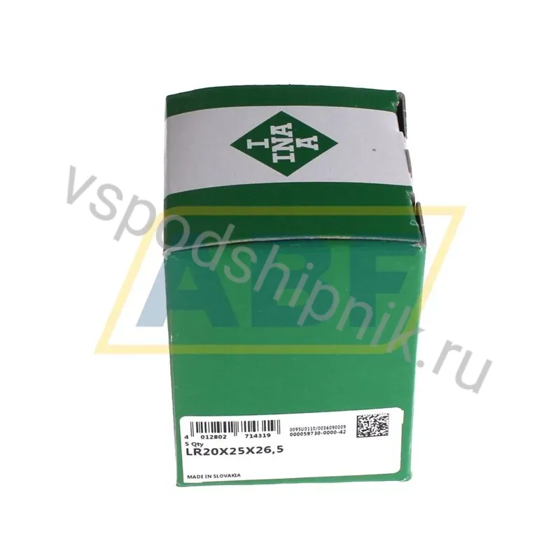 Игольчатый роликовый подшипник с сепаратором LR20X25X26,5 INA 360