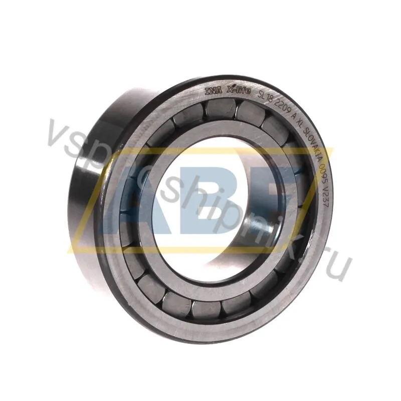 Цилиндрический роликовый подшипник однорядный SL182209-A-XL INA 360