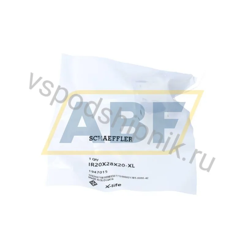 Игольчатый роликовый подшипник с сепаратором IR20X28X20-XL INA 360