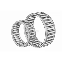 Игольчатый роликовый подшипник с сепаратором KBK12X15X15-A(CS)/-1-3 INA