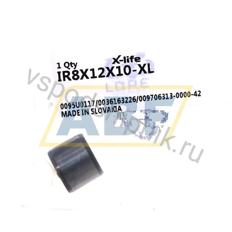 Игольчатый роликовый подшипник с сепаратором IR8X12X10-XL INA 360