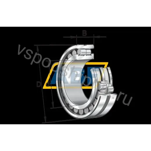 Цилиндрический роликовый подшипник NN3076-AS-K-M-SP FAG