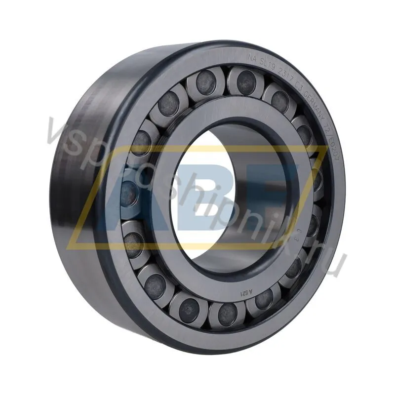 Цилиндрический роликовый подшипник однорядный SL192317-C3 INA 360