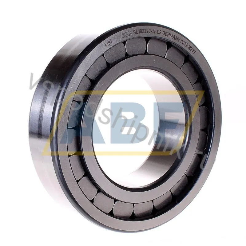 Цилиндрический роликовый подшипник однорядный SL182220-A-C3 INA 360