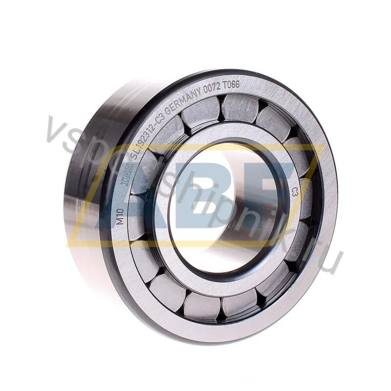 Цилиндрический роликовый подшипник однорядный SL192312-C3 INA 360