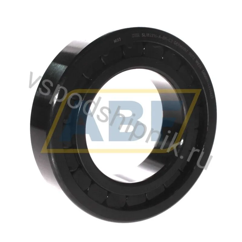 Цилиндрический роликовый подшипник однорядный SL182216-A-BR-C3 INA 360