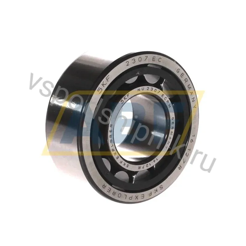 Цилиндрический роликовый подшипник однорядный NU2307ECPH SKF 360