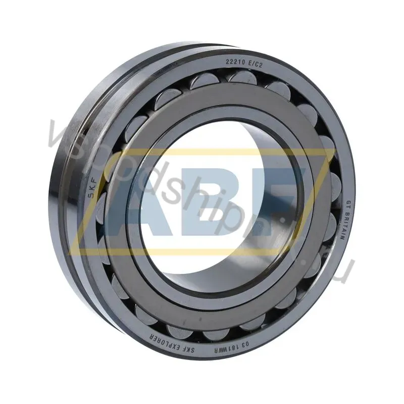 Сферический роликовый подшипник 22210E/C2 SKF 360