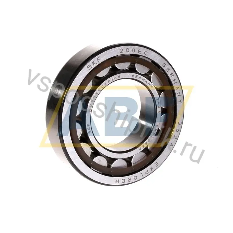 Цилиндрический роликовый подшипник NU NU208ECKP/C3 SKF 360