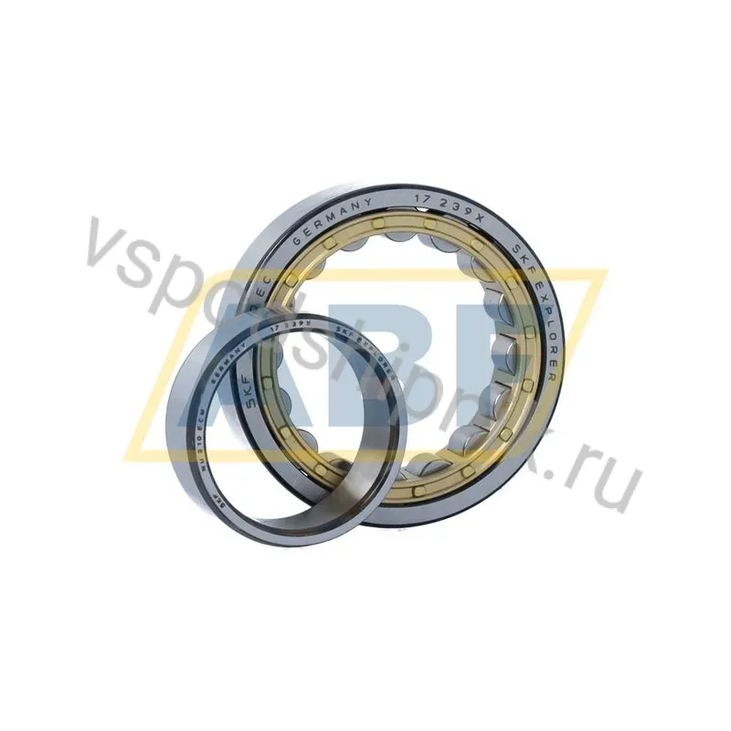 Цилиндрический роликовый подшипник NU NU210ECM SKF 360