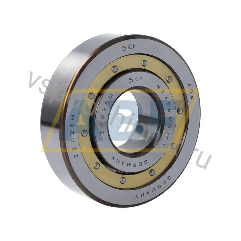 Цилиндрический роликовый подшипник NJ NJ408MA/C3 SKF 360