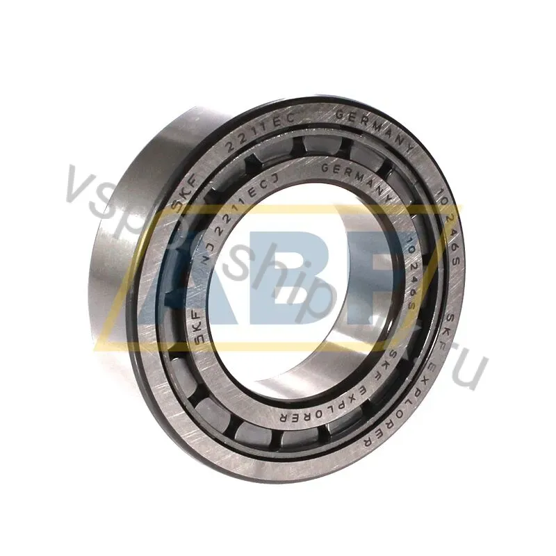 Цилиндрический роликовый подшипник NJ NJ2211ECJ SKF 360