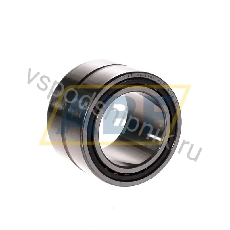 Игольчатый роликовый подшипник с сепаратором NA6908 SKF 360